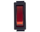 EÉNPOLIGE RODE SCHAKELAAR 11x30mm MET CONTROLELAMP