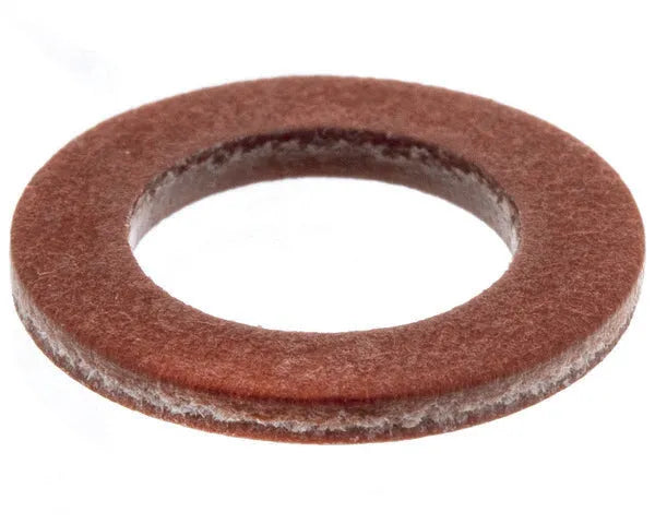 Vlakke pakking klingeriet rood 12x8x1,0 mm.