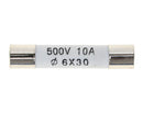 Fusible microonddas 10,0a ø6,3 x 32 mm. cerámico UNIVERSAL