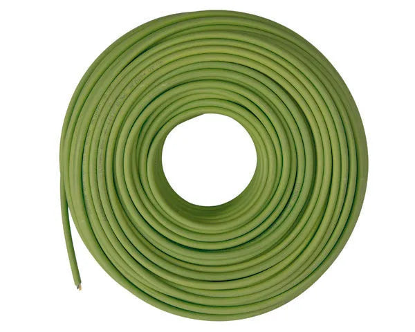 Halogeenvrije kabel groen 4x1,5mm 1m