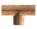 T-stuk recht h-h-h 130 koper 1/4''