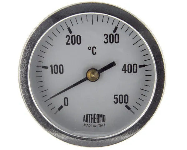 Oventhermometer 0ºC 500ºC Ø 63 MM 200mm