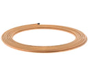 Koperen buis 1/4'' 15 m, norm EN12735-1