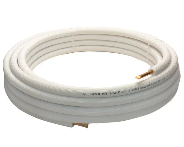 Unipolaire geïsoleerde koperen buis 1/2'' 0,8 25m
