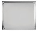 Kookplaatdeksel 610 x 520 x 54 mm glad inox