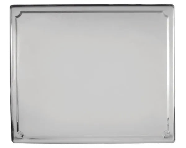 Kookplaatdeksel 610 x 520 x 54 mm glad inox
