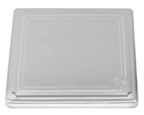 Kookplaatdeksel 610 x 520 x 48 mm inox decor