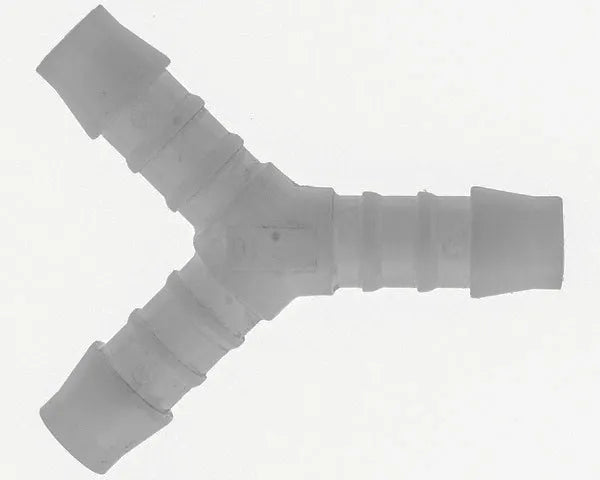 Afleiding 'y' voor slang ø 10/14 mm.