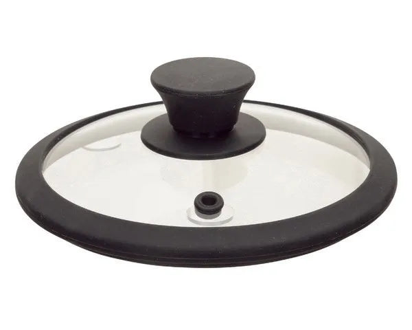 Glazen siliconen deksel ø 16 cm