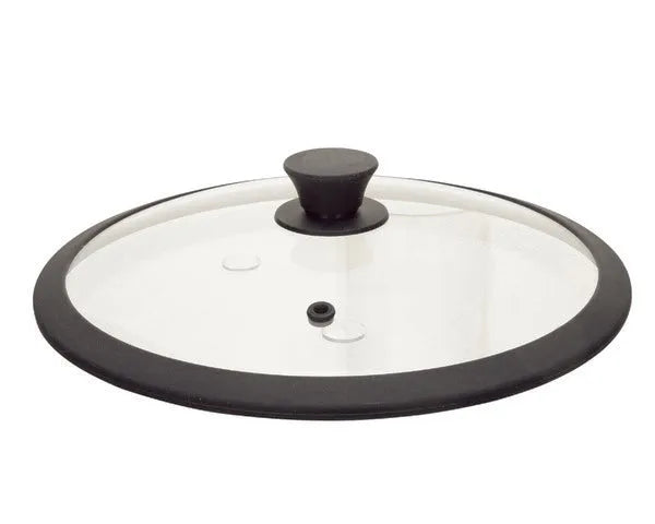 Glazen siliconen deksel ø 28 cm