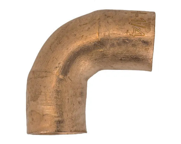 Bocht 90º h-h 90 koper 1/4''