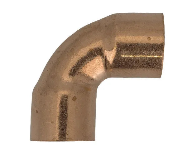 Bocht 90º h-h 90 koper 3/8''