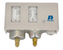 Ranco dubbele drukschakelaar ap/bp ip44 1/4'' sae