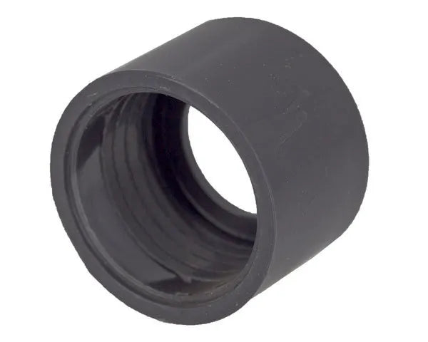 Stijve slang met reductiemof 25/20 mm.