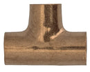 T-stuk recht h-h-h 130 koper 3/8''