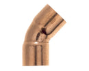 Bocht 45º h-h 41 koper 5/8''