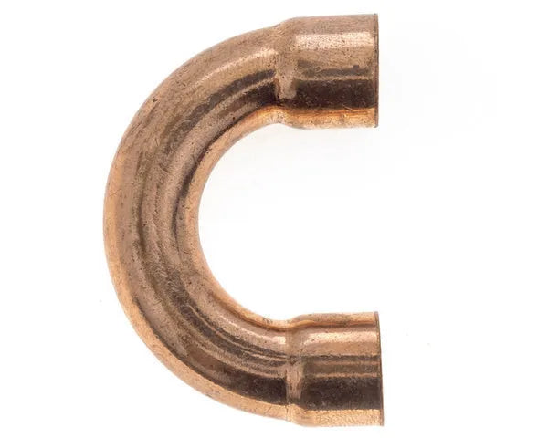 Bocht 180º koper 3/8''