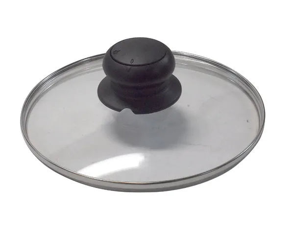 Glazen deksel met regelknop ø 16 cm