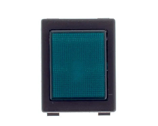 Piloto verde 30x22mm 125/230v 16/8a