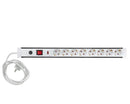 TAYG Meervoudige basis 8 stopcontacten met bescherming