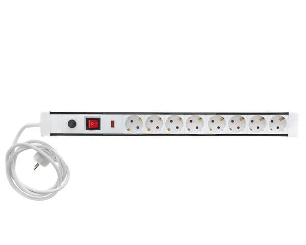 TAYG Meervoudige basis 8 stopcontacten met bescherming