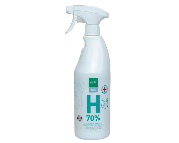 Desinfectiemiddel VOOR OPPERVLAKKEN H70% 750 ML