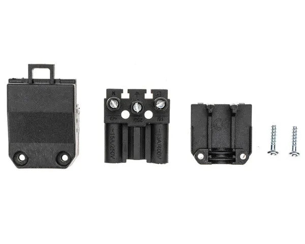 Vrouwelijke connector 3-polig brander