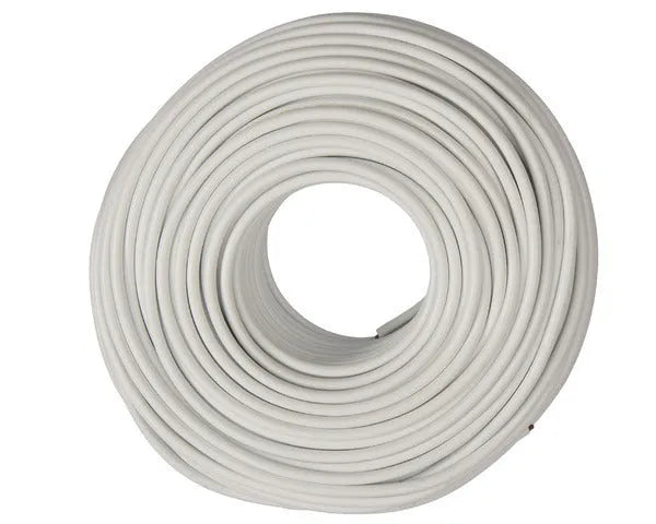 Witte kabelmantel 3X1,5 mm. 0,5KV