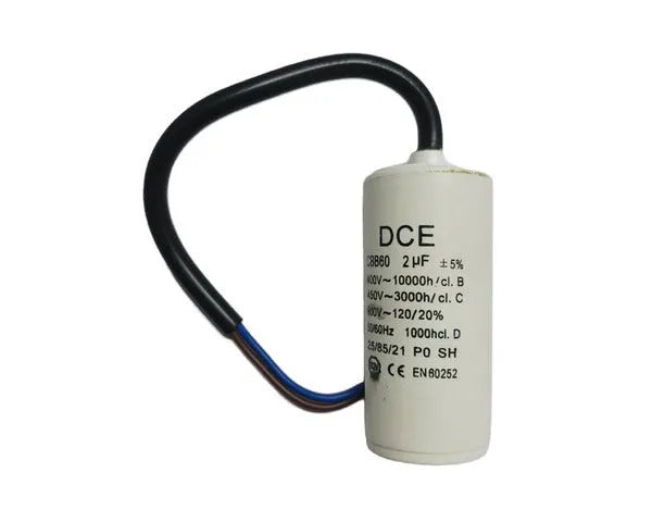 Werkcondensator met kabel 2,0 µF 450V
