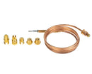 Universeel thermokoppel 900mm schroefdraad M6x1/M9x1 voor horeca