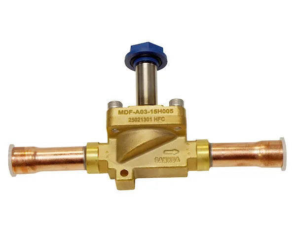 Sanhua solenoïde klep mdf 5/8'' solderen 2,30m