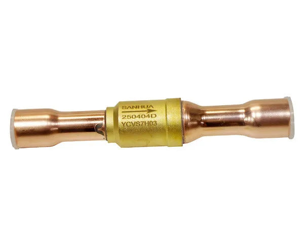 Sanhua terugslagklep YCVS 7/8'' solderen