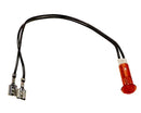Lampje ø9 mm rood 200mm