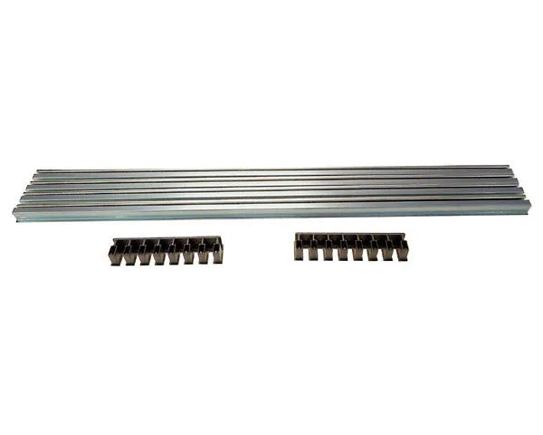 Ventilatierooster 600x122 mm roestvrij staal