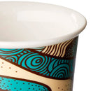Delonghi taza térmica de cerámica y tapa de silicona 300 ml  DLSC055