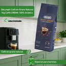 DeLonghi Café en grano  Crema, 100% Arábica, 1 Kg DLSC618