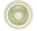 Rotor del ventilador de recirculación C00869331 para secadora Indesit, vista frontal de los álabes