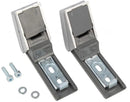 Set van 2 scharnieren handgreep deur koelkast Liebherr Inox
