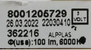 Diodo luz led frigorífico Siemens, Balay, Bosch 10024284