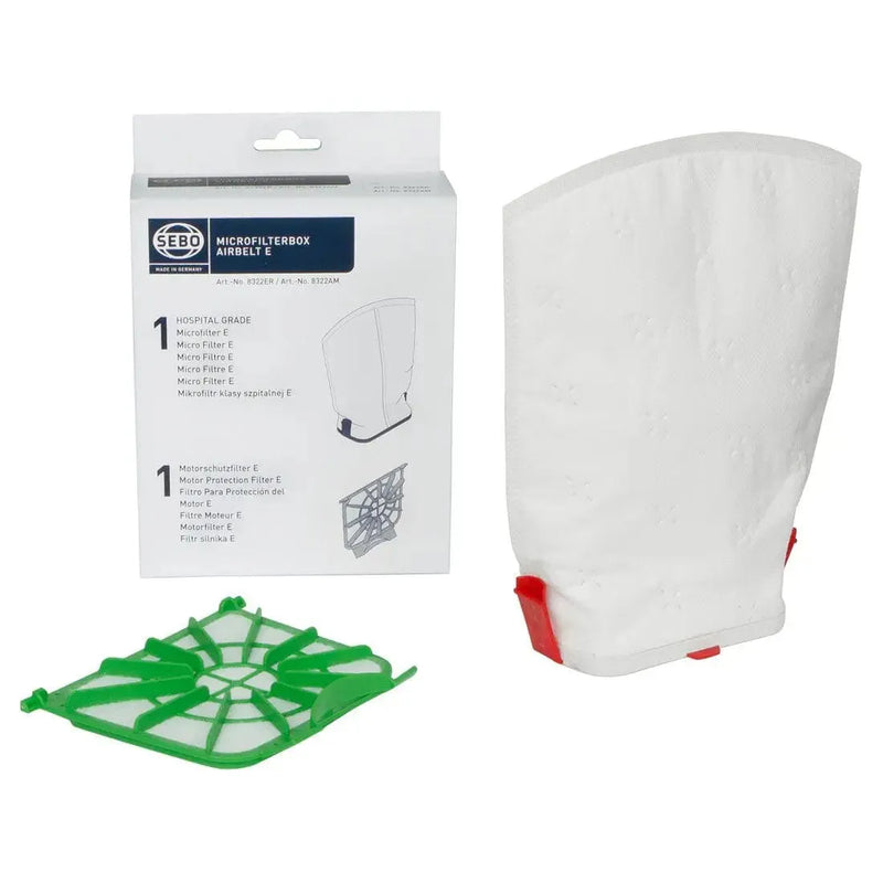 Tapa aspirador Caja de microfiltro Sebo E original SEB0015